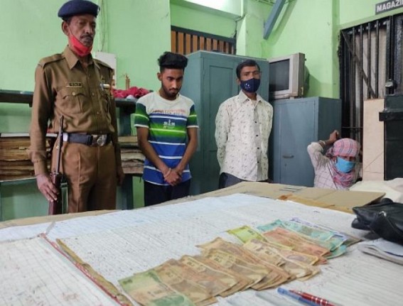 2 gamblers were arrested by West Agartala Police, many escaped